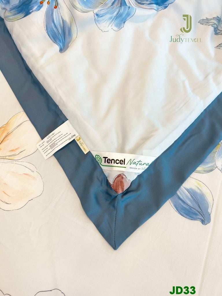 Ga giường TC 60s viền bèo - JD33