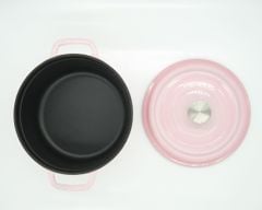 Nồi Gang Đúc Tráng Men size 22cm ; Nồi Gang Kho Thịt Cá, Phù hợp mọi loại bếp