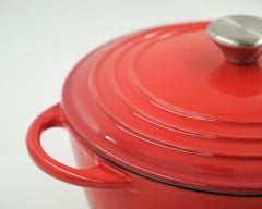 Nồi Gang Đúc Tráng Men  26cm ; Phù hợp mọi loại bếp, Nấu canh nấu soup siêu ngon