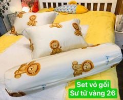 Set vỏ gối lẻ TC 60s-80s