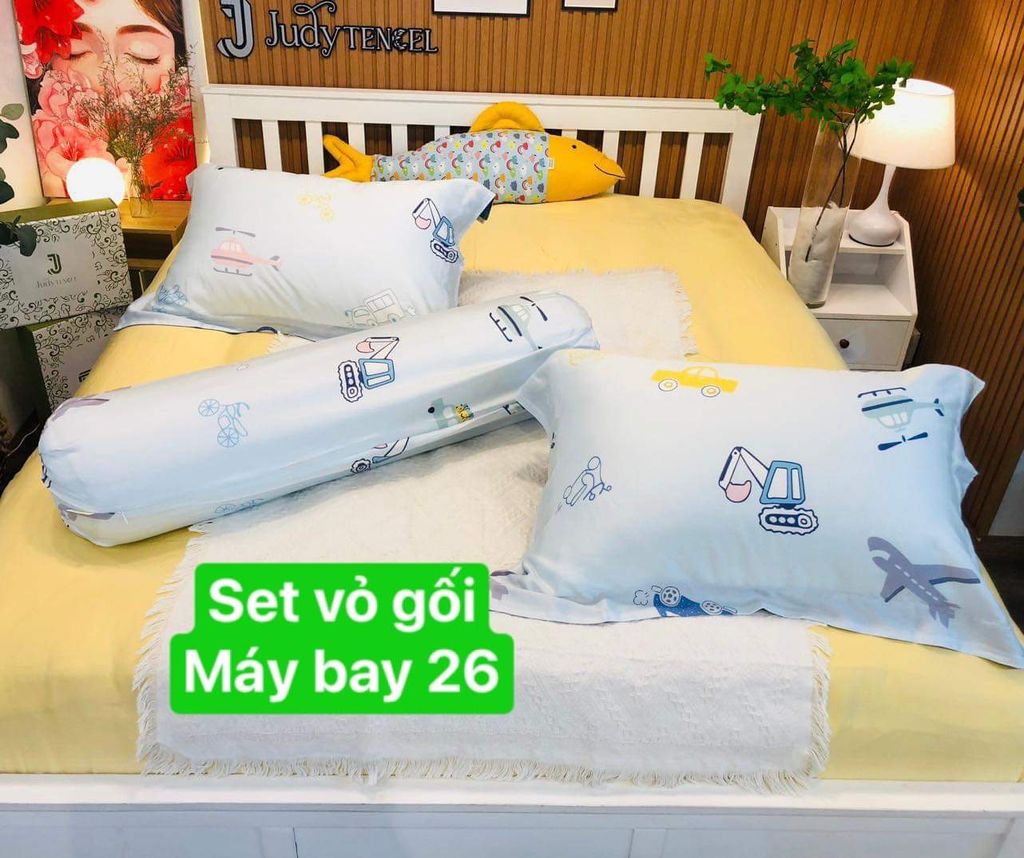 Set vỏ gối lẻ TC 60s-80s