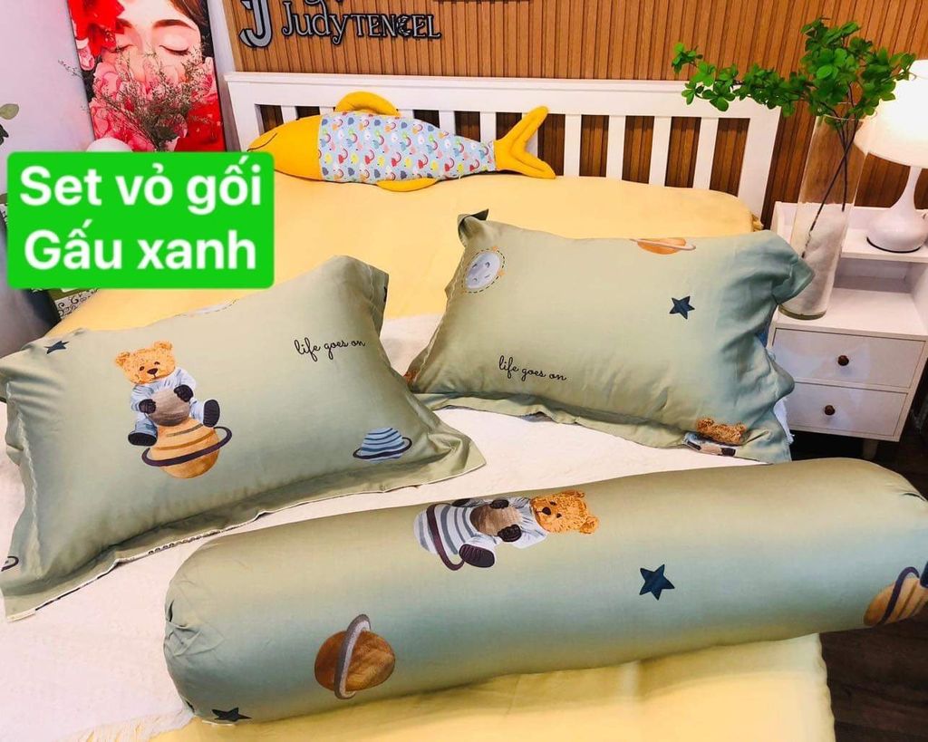 Set vỏ gối lẻ TC 60s-80s