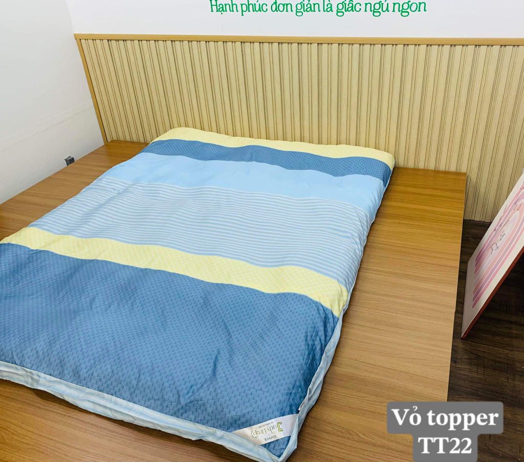 Vỏ topper 1m4x2m
