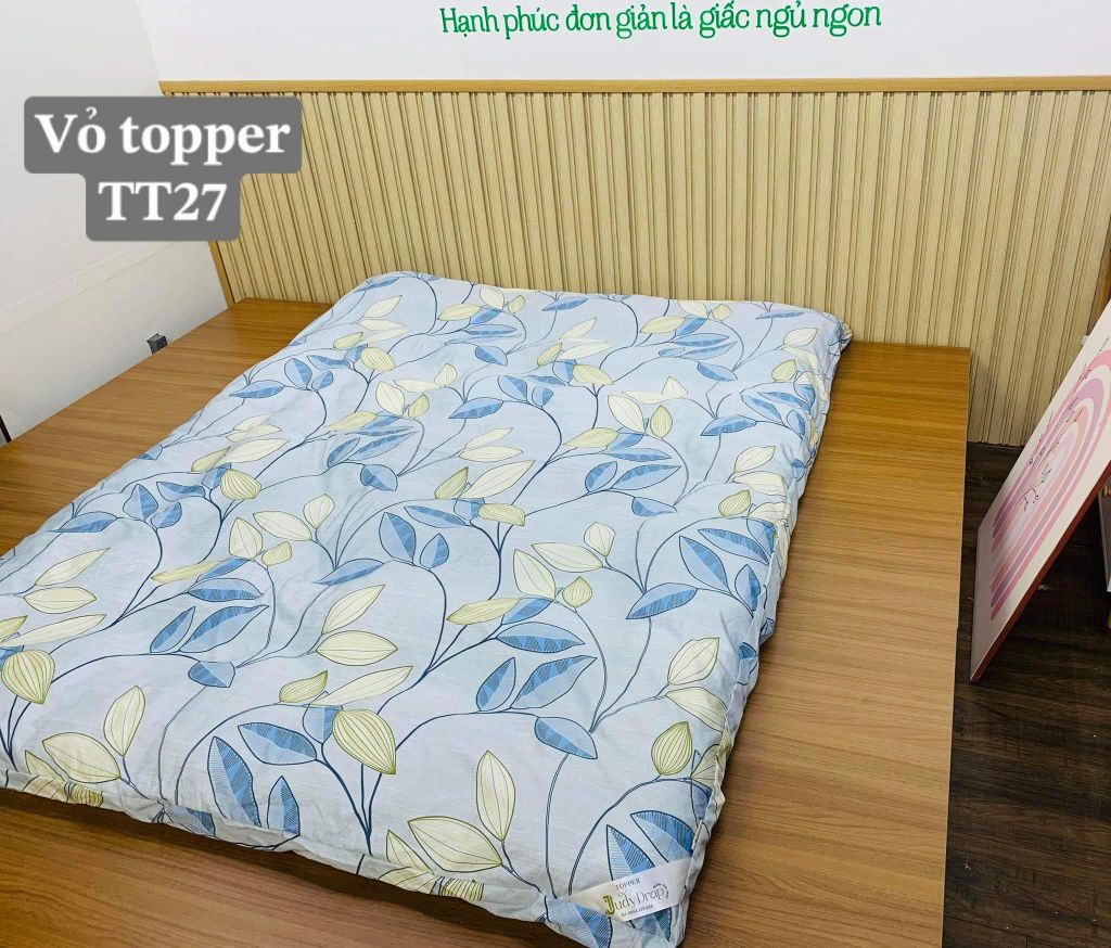 Vỏ topper 1m8x2m