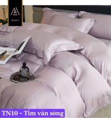Ga giường nhập MÀU TRƠN VÂN CHÌM - hàng order