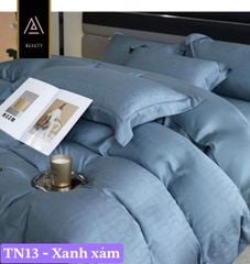 Ga giường nhập MÀU TRƠN VÂN CHÌM - hàng order