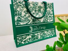 Túi xách đay linen JUDY DRAP