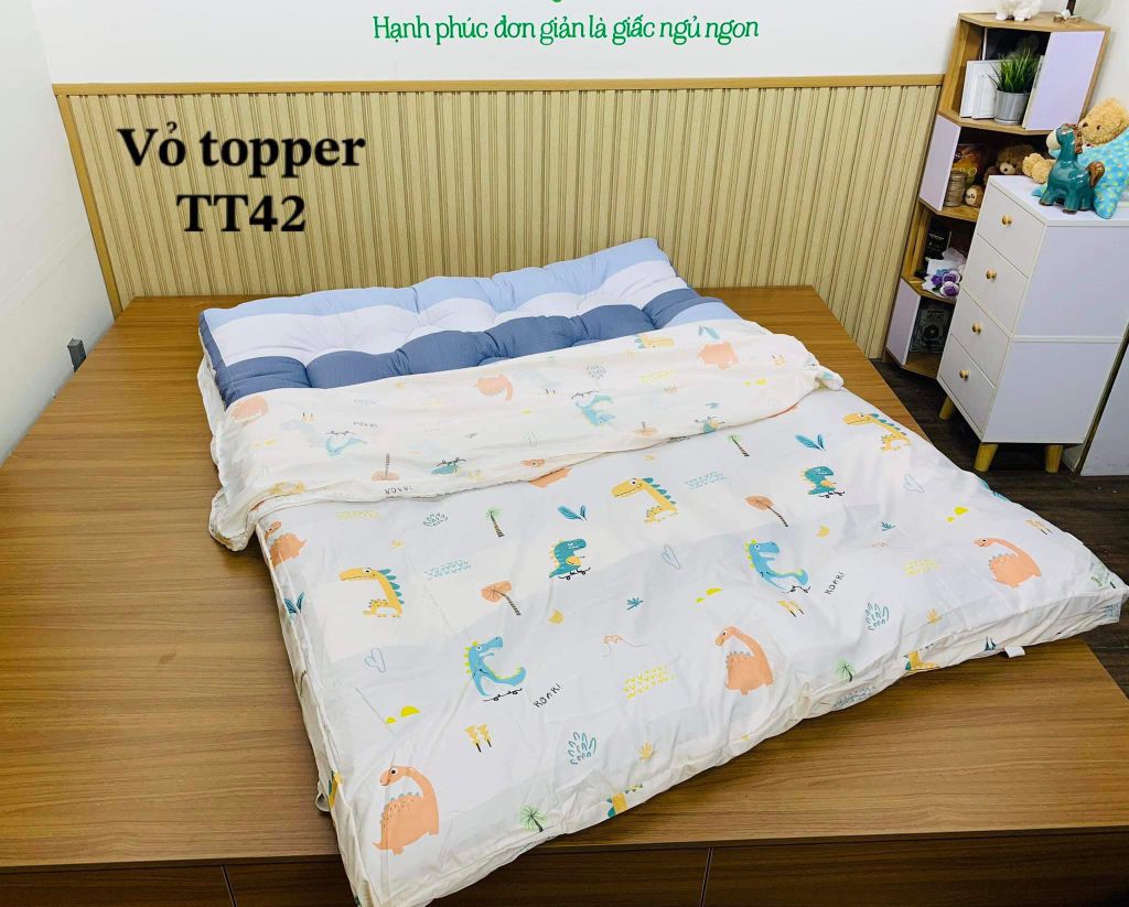 Vỏ topper 1m8x2m