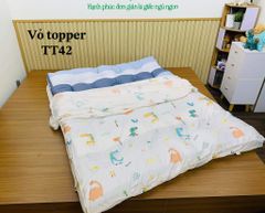Vỏ topper 1m8x2m