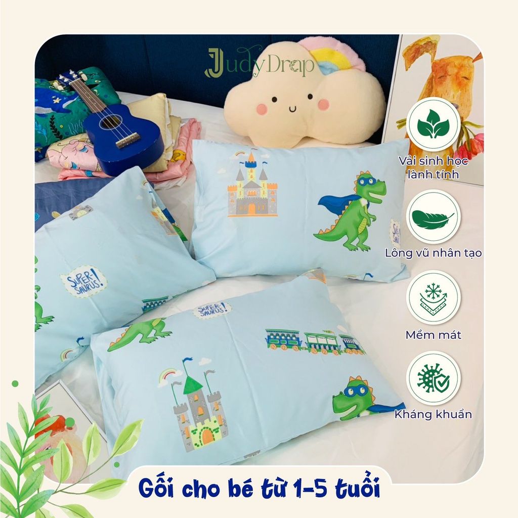 Gối nằm em bé 35x50 (kèm vỏ gối)
