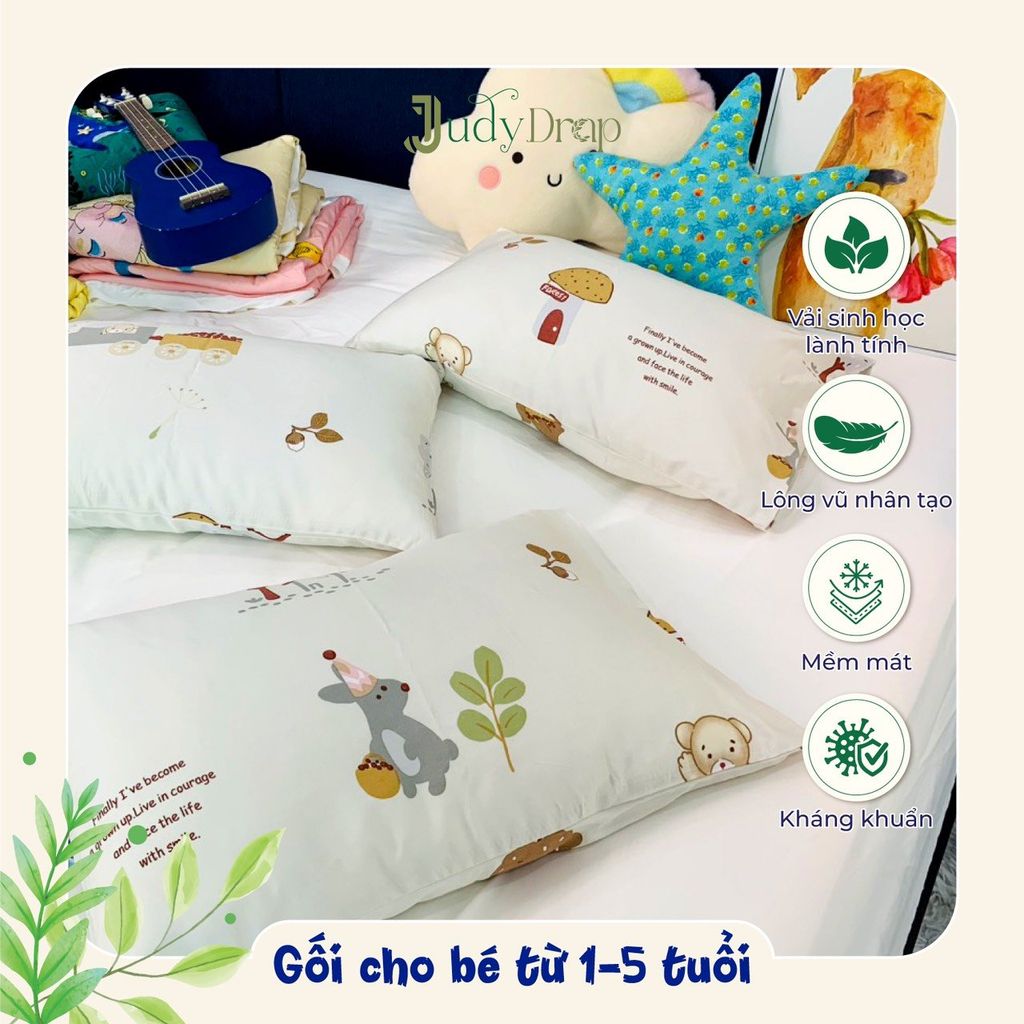 Gối nằm em bé 35x50 (kèm vỏ gối)