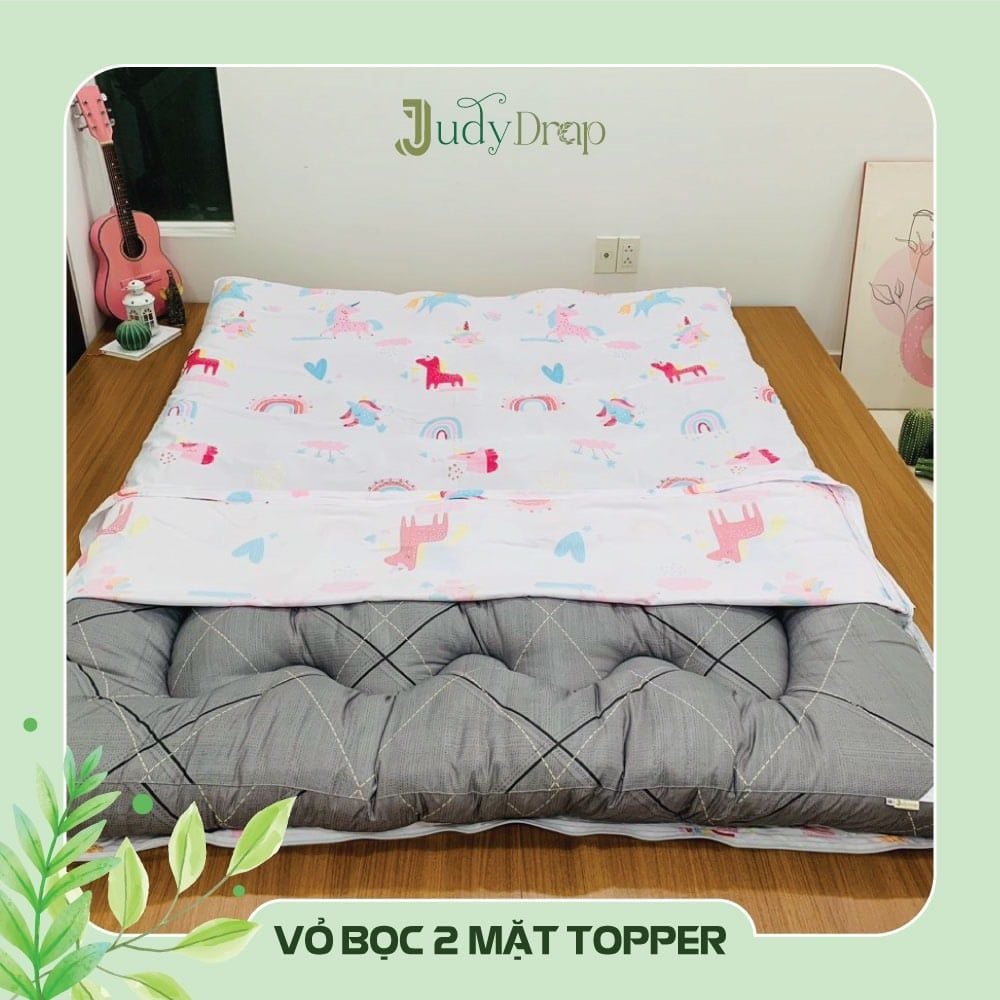 Vỏ topper 1m4x2m