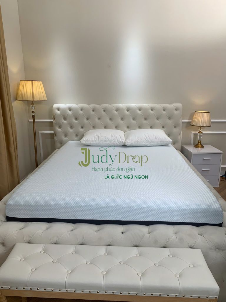 NỆM FOAM MASSAGE 2 LỚP JUDY DRAP VẢI BĂNG LẠNH