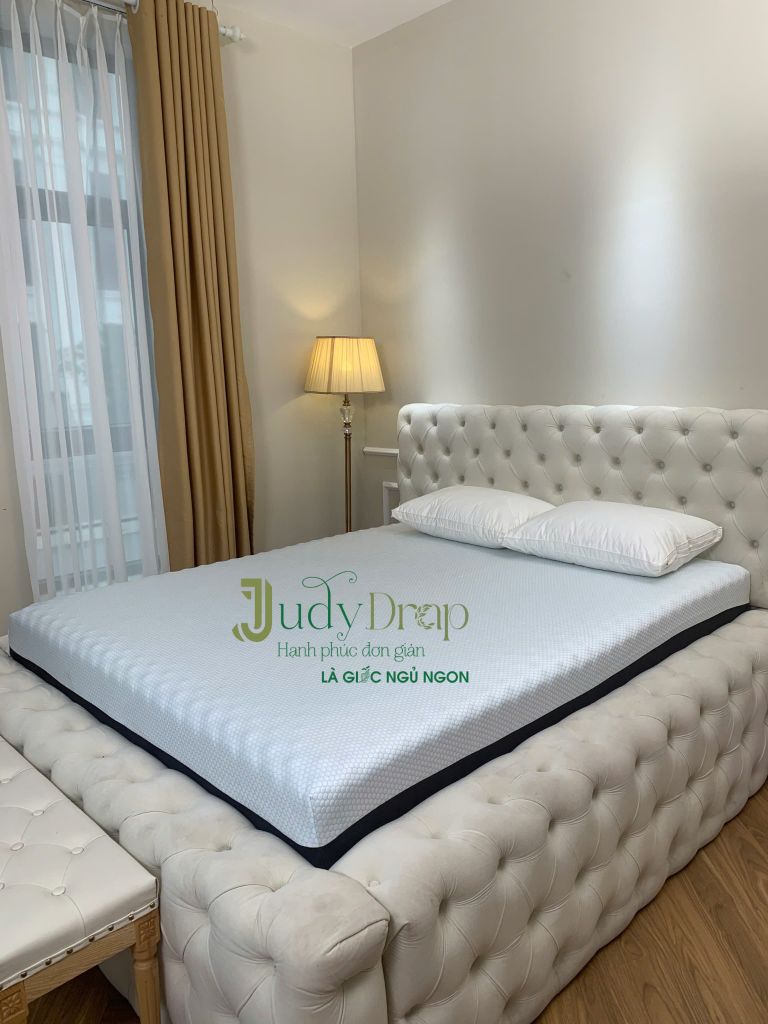 NỆM FOAM MASSAGE 2 LỚP JUDY DRAP VẢI BĂNG LẠNH