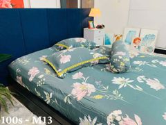 TENCEL 100s HỌA TIẾT - SET GA 4 MÓN KHÔNG CHĂN
