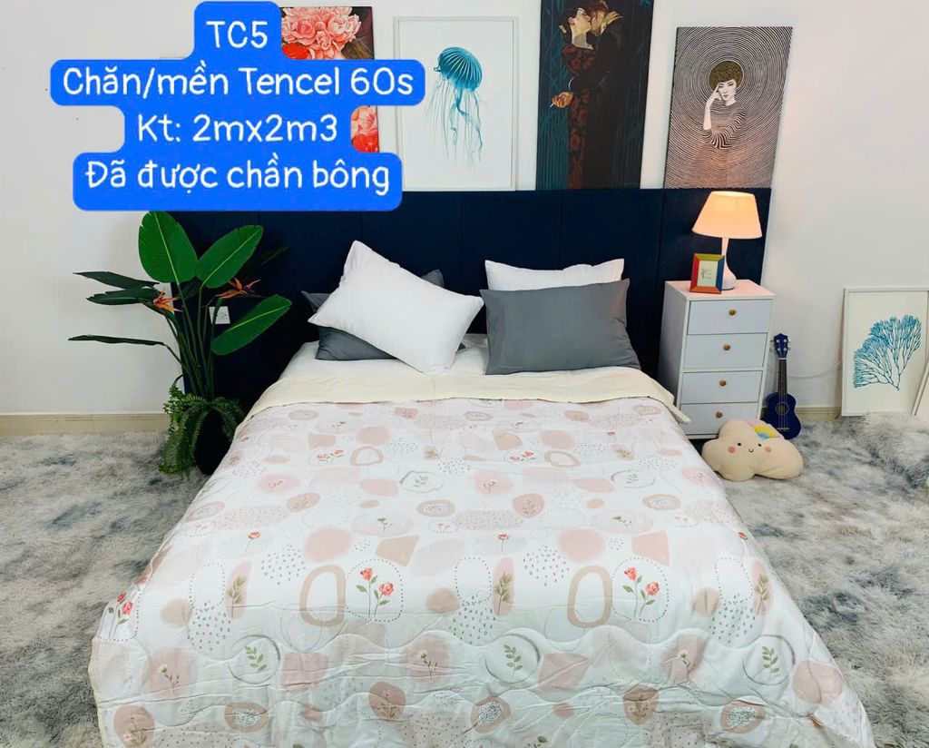 Mền lẻ/chăn lẻ Tencel 60s sale