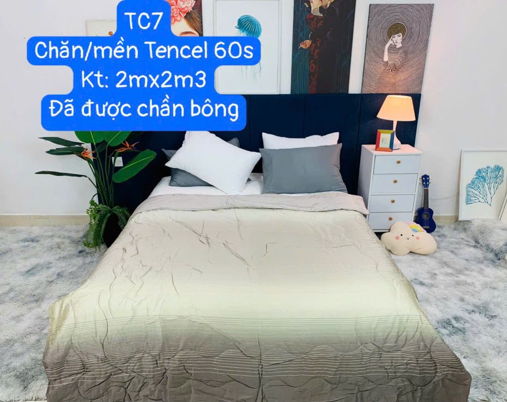 Mền lẻ/chăn lẻ Tencel 60s sale