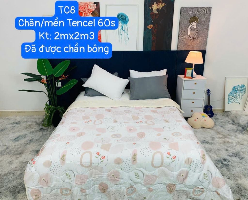 Mền lẻ/chăn lẻ Tencel 60s sale