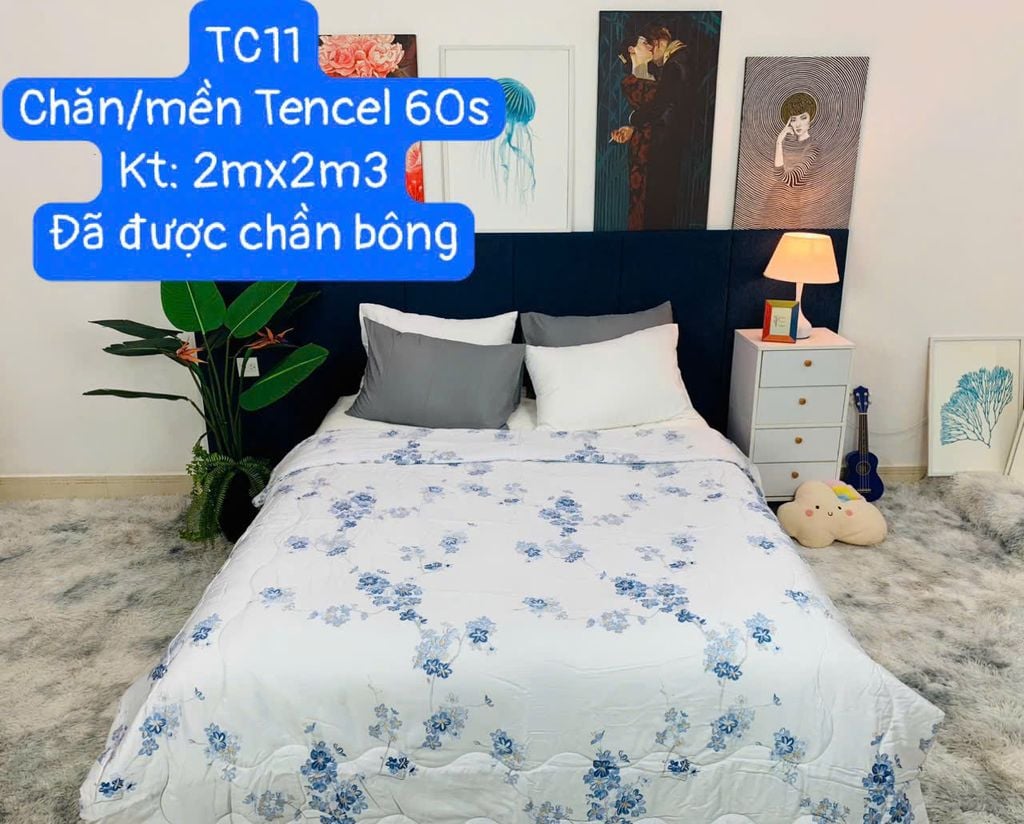 Mền lẻ/chăn lẻ Tencel 60s sale