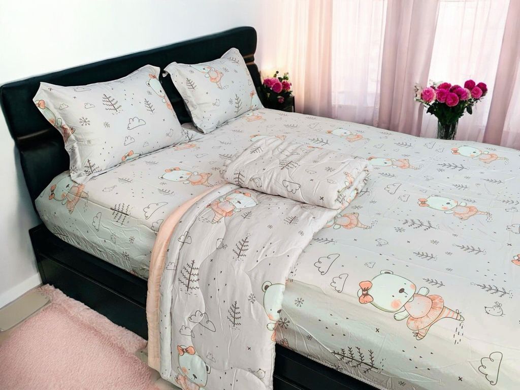 GA GIƯỜNG TENCEL TỰ NHIÊN 100% - JD495
