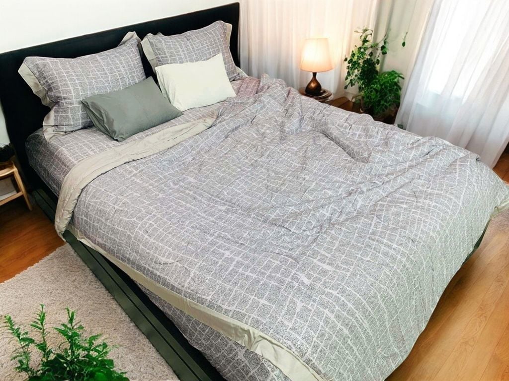 GA GIƯỜNG TENCEL TỰ NHIÊN 100% - JD507 (BÈO TRƠN)