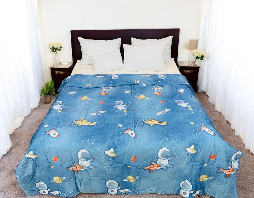Chăn lẻ/mền lẻ Tencel 60s HOẠ TIẾT
