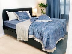 GA GIƯỜNG TENCEL TỰ NHIÊN 100% - JD521 (BÈO TRƠN)