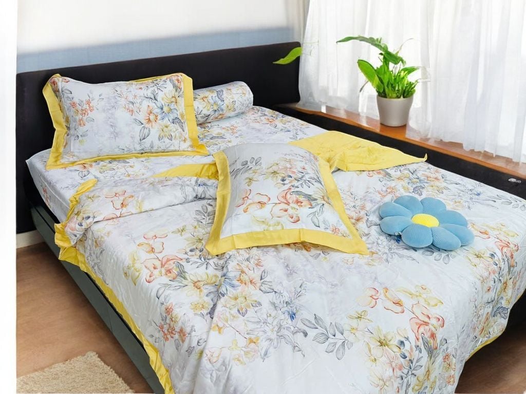 GA GIƯỜNG TENCEL TỰ NHIÊN 100% - JD527 (BÈO TRƠN)