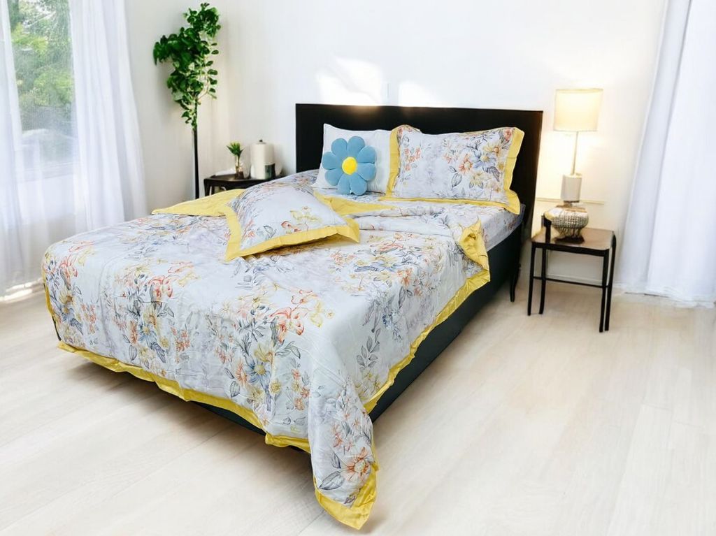 GA GIƯỜNG TENCEL TỰ NHIÊN 100% - JD527 (BÈO TRƠN)