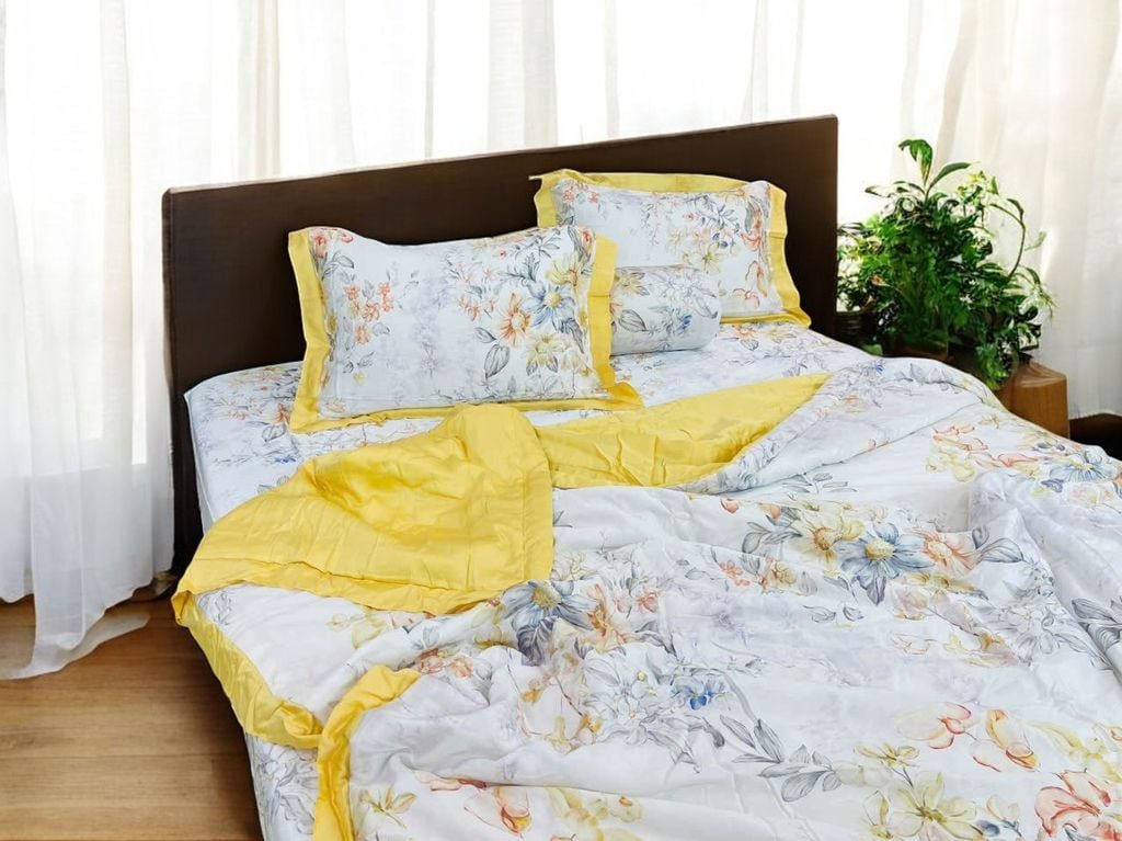 GA GIƯỜNG TENCEL TỰ NHIÊN 100% - JD527 (BÈO TRƠN)