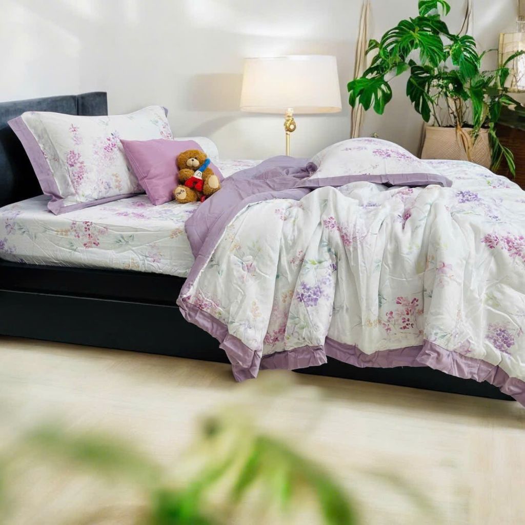 GA GIƯỜNG TENCEL TỰ NHIÊN 100% - JD525 (BÈO TRƠN)