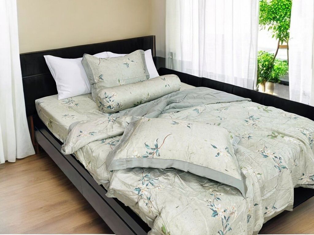 GA GIƯỜNG TENCEL TỰ NHIÊN 100% - JD528 (BÈO TRƠN)