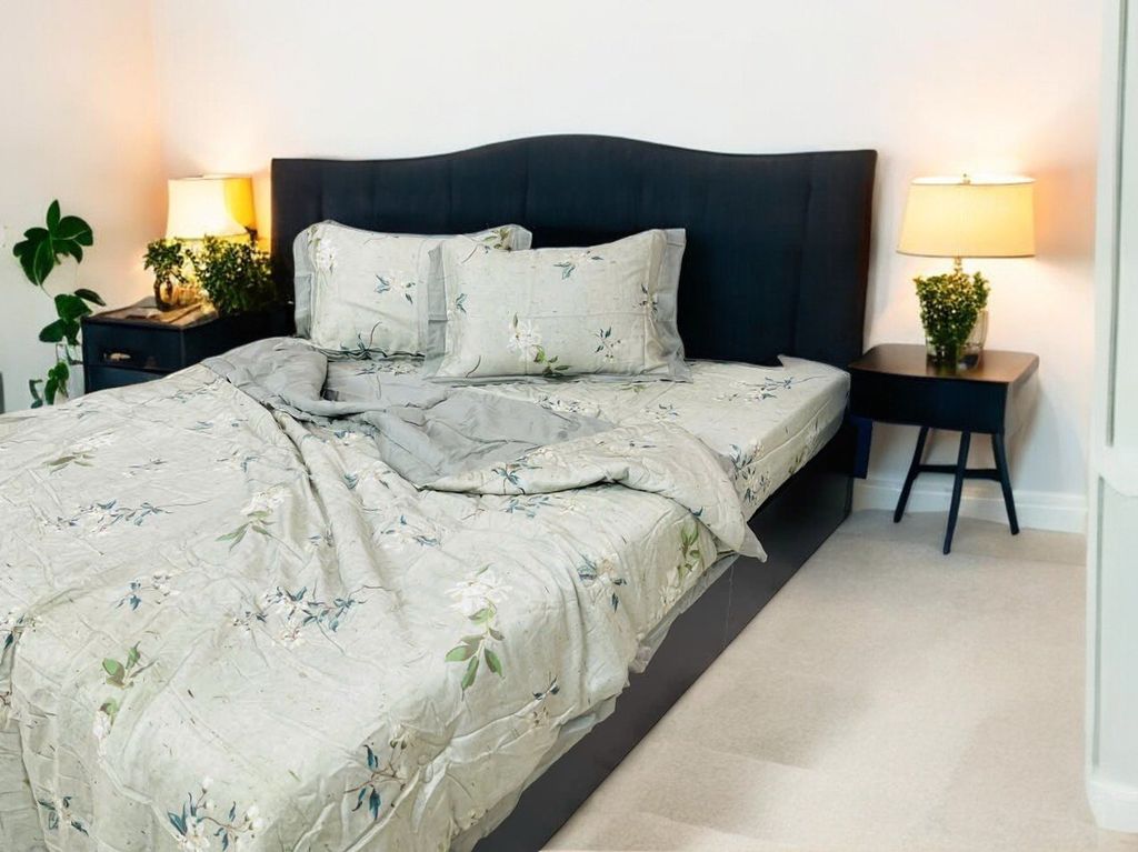 GA GIƯỜNG TENCEL TỰ NHIÊN 100% - JD528 (BÈO TRƠN)