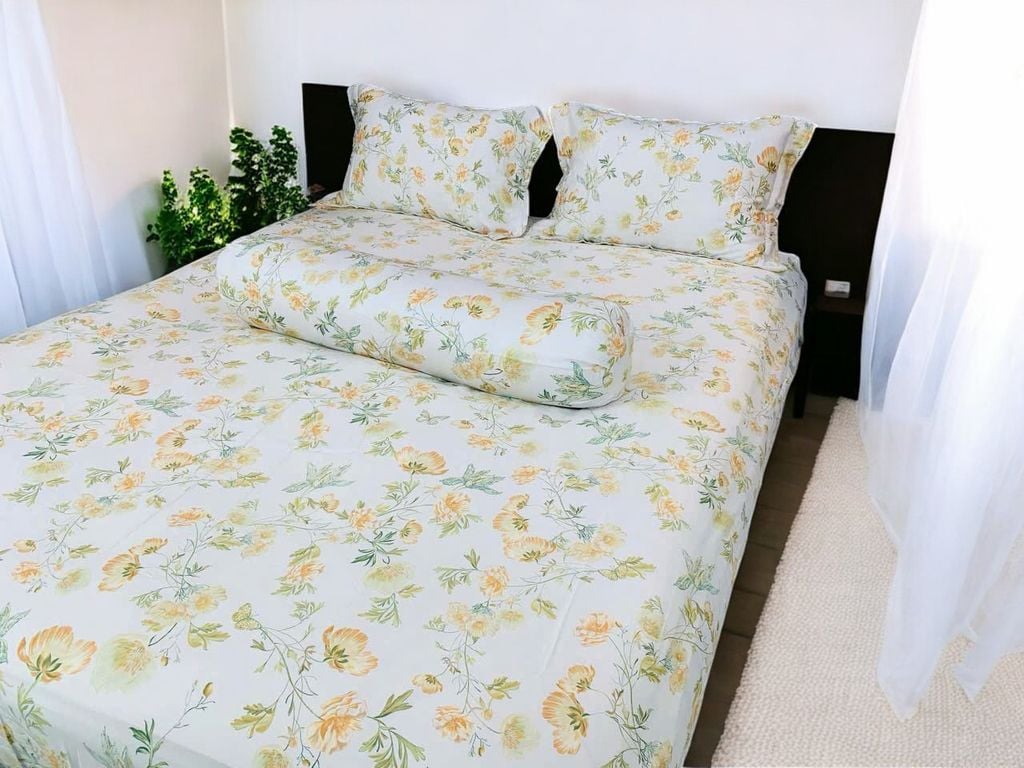 Bộ ga Tencel 4 món không mền siêu đẹp