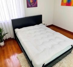 TOPPER LÓT NỆM MÀU TRẮNG