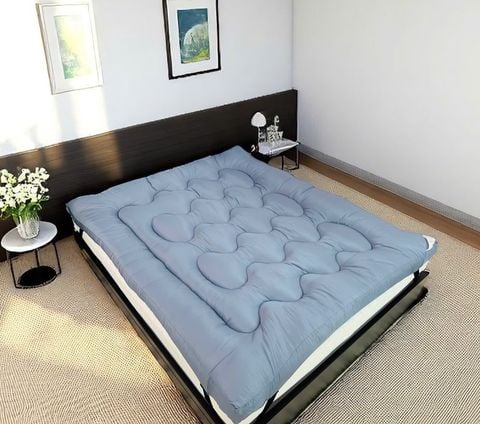TOPPER LÓT NỆM MÀU XANH