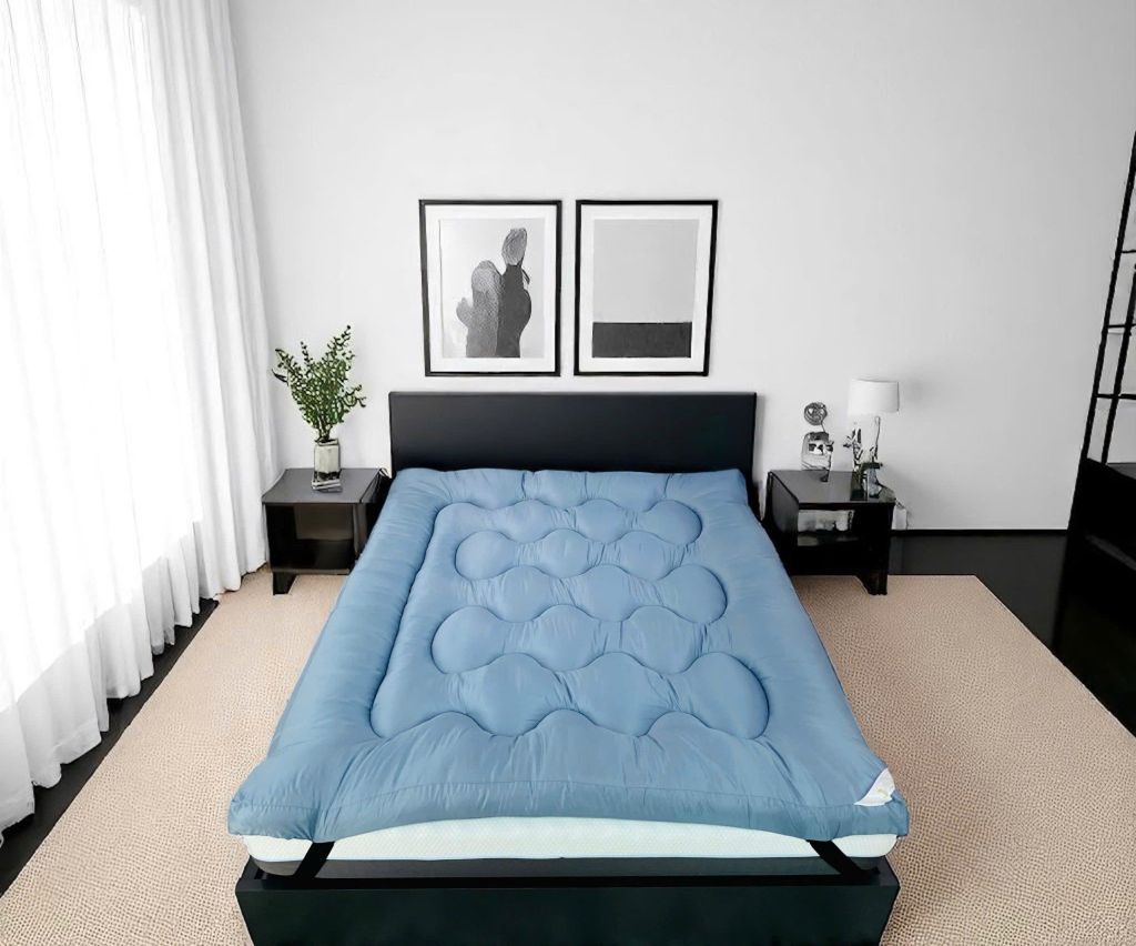 TOPPER LÓT NỆM MÀU XANH