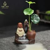  Thác khói trầm hương đức phật trên núi cao 