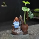  Thác khói trầm hương đức phật trên núi cao 
