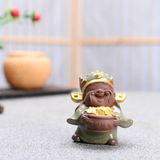  Phụ kiện tượng Thần tài bằng gốm CTM1 