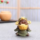  Phụ kiện tượng Thần tài bằng gốm CTM1 