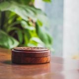  Lư xông đốt trầm hương gỗ cẩm lai CTM2 