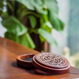  Lư xông đốt trầm hương gỗ cẩm lai CTM2 