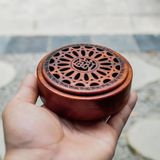  Lư xông đốt trầm hương gỗ cẩm lai CTM2 