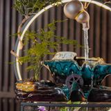  Tiểu cảnh thác khói phong thủy cao cấp CTM7 