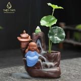  Thác khói trầm hương đức phật trên núi cao 