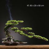  Tiểu cảnh thác khói trầm hương cây xanh trang trí CTM1 