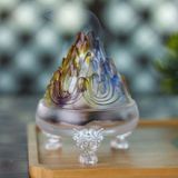  Lư xông đốt trầm hương núi cao thủy tinh CTM3 