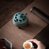  Lư xông đốt trầm hương bằng gốm dáng cổ CTM1 