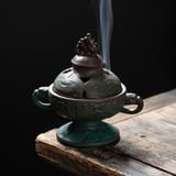  Lư xông đốt trầm hương bằng gốm cao cấp CTM14 